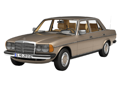 Коврики на Mercedes W123 1975 - 1986 в Омске