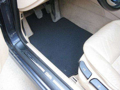 Ворсовые коврики на BMW 5 (E39) 1995 - 2004 в Омске