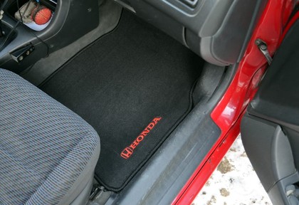 Ворсовые коврики на Honda Civic VI 3d 1995 - 2001 в Омске