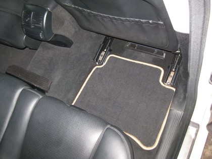 Ворсовые коврики на Mercedes E (W211) 2002 - 2009 в Омске