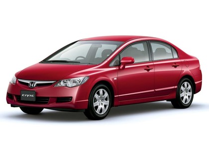 EVA коврики на Honda Civic VIII 4d 2006 - 2011 в Омске