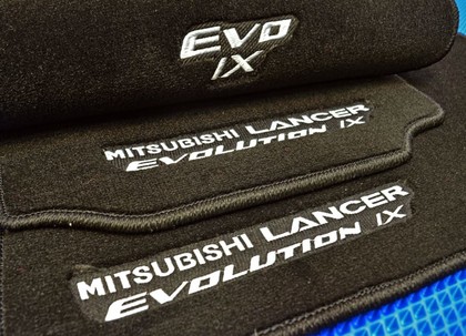 EVA коврики на Mitsubishi Lancer Evolution IX 2005 - 2007 в Омске