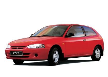 Ворсовые коврики на Mitsubishi Colt V 1996 - 2003 в Омске