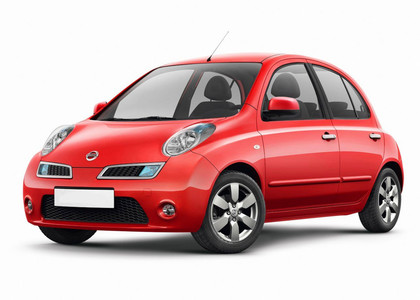 Ворсовые коврики на Nissan March (K12) 2002 - 2010 в Омске