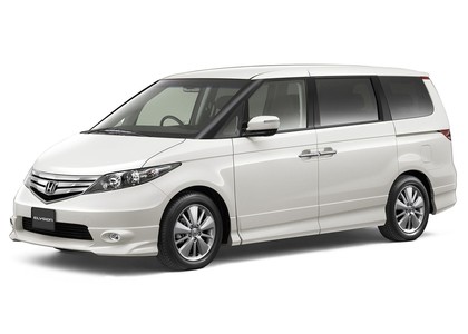 Ворсовые коврики на Honda Elysion 2004 - 2013 в Омске