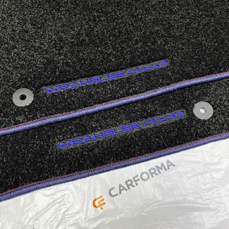 Ворсовые коврики на Jeep Wrangler (JL) 2017&nbsp;-&nbsp;2026 в Омске