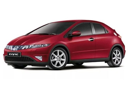 EVA коврики на Honda Civic VIII 5d 2006 - 2012 в Омске