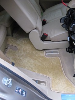 Ворсовые коврики на Mercedes GL (X164) 2006 - 2012 в Омске