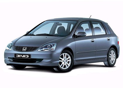 EVA коврики на Honda Civic VII 5d 2000 - 2005 в Омске