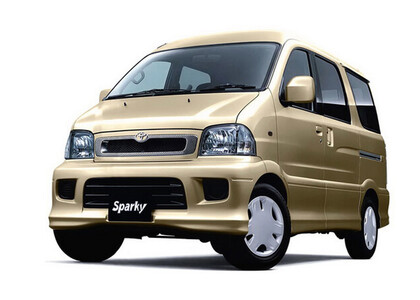 Коврики на Toyota Sparky 2000 - 2003 в Омске