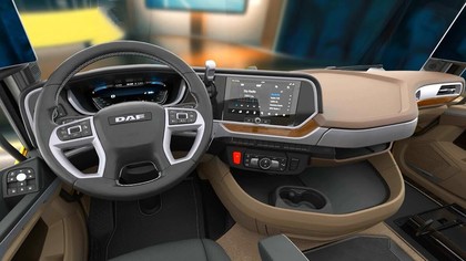 Коврики на DAF XF, XG, XG+ 2021 - 2025 в Омске