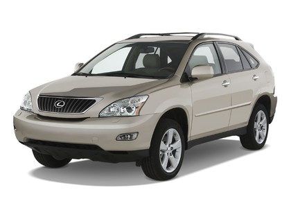 Ворсовые коврики на Lexus RX II 2003 - 2009 в Омске