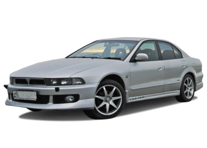 Ворсовые коврики на Mitsubishi Galant VIII 1996 - 2005 в Омске
