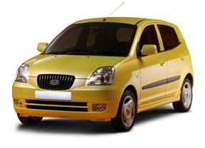 Ворсовые коврики на KIA Picanto I 2004 - 2011 в Омске