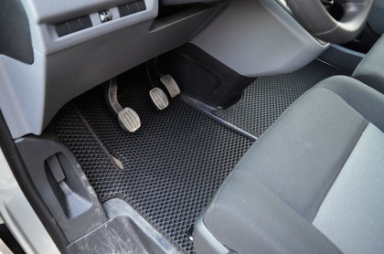 Ворсовые коврики на Citroen Jumpy III 2016 - 2025 в Омске