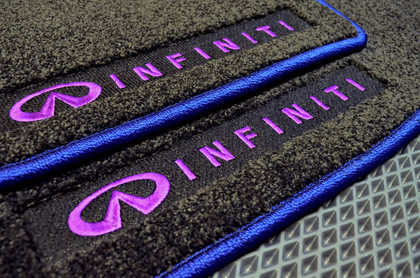 Ворсовые коврики на Infiniti FX II 2009 - 2014 в Омске
