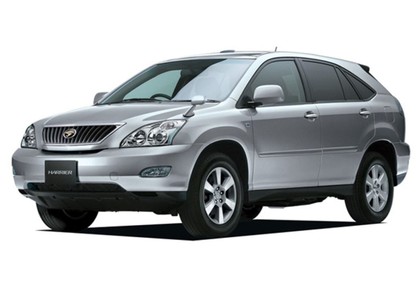 Ворсовые коврики на Toyota Harrier II 2003 - 2013 в Омске