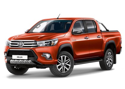 Коврики на Toyota Hilux VIII 2015 - 2025 в Омске