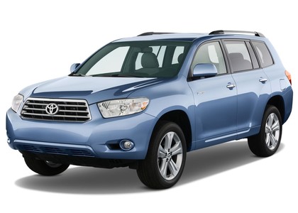 EVA коврики на Toyota Highlander II 2007 - 2013 в Омске