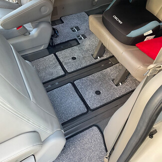 Ворсовые коврики на KIA Carnival III 7 мест 2014&nbsp;-&nbsp;2021 в Омске