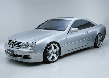 Ворсовые коврики на Mercedes CL (C215) 1998 - 2006 в Омске