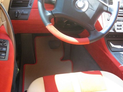 Ворсовые коврики на BMW X3 (E83) 2003 - 2011 в Омске