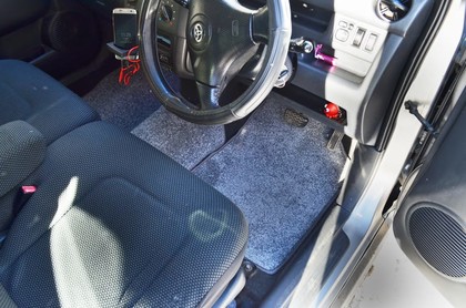 Ворсовые коврики на Toyota Bb I 2000 - 2005 в Омске