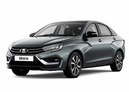 Коврики на Lada (ВАЗ) Vesta рестайлинг 2022 - 2025 в Омске