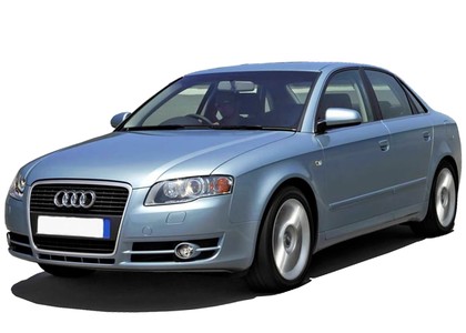 Ворсовые коврики на Audi A4 (B7) 2004 - 2008 в Омске