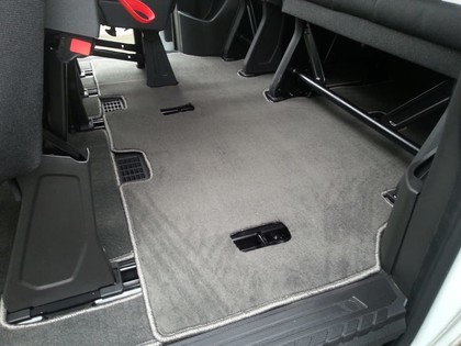 Ворсовые коврики на Ford Tourneo Custom 2012 - 2025 в Омске