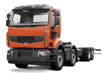 Ворсовые коврики на Renault Premium II 2006 - 2013 в Омске