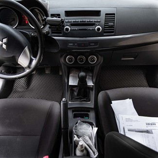 EVA коврики на Mitsubishi Lancer X 2007 - 2017 в Омске