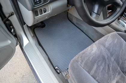 Ворсовые коврики на Mitsubishi Galant VIII 1996 - 2005 в Омске
