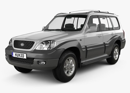 Коврики на Hyundai Terracan 2001 - 2008 в Омске