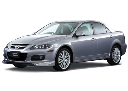 Ворсовые коврики на Mazda Atenza 2002 - 2007 в Омске