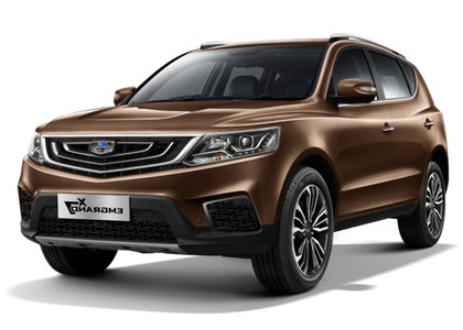 Коврики на Geely Emgrand X7 второй рестайлинг 2019 - 2022 в Омске