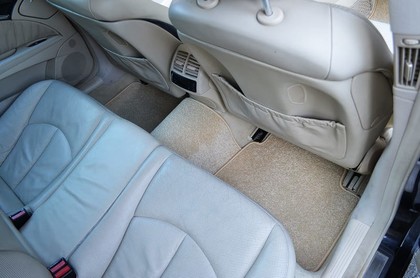 Ворсовые коврики на Mercedes E (W211) 2002 - 2009 в Омске