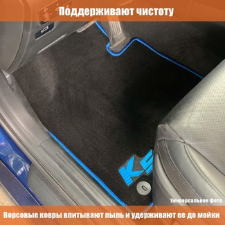 Ворсовые коврики на MAN TGA широкая кабина 2000 - 2020 в Омске