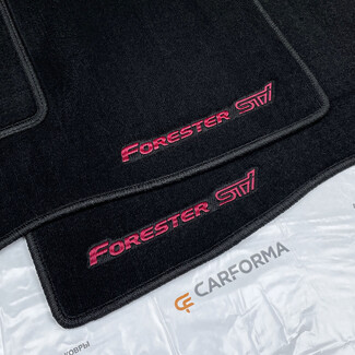 Ворсовые коврики на Subaru Forester II 2002 - 2008 в Омске Ворсовые коврики на Subaru Forester II 2002 - 2008 в Омске