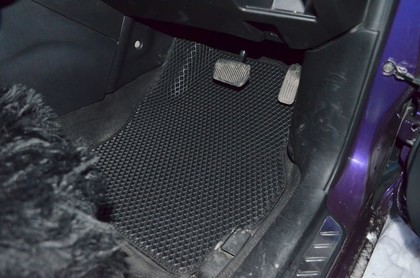 Ворсовые коврики на Mazda Axela I 2003 - 2009 в Омске