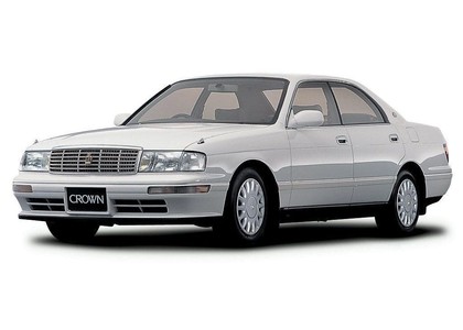 Ворсовые коврики на Toyota Crown (S140) 1991 - 1995 в Омске