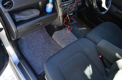 Ворсовые коврики на Toyota Bb I 2000 - 2005 в Омске