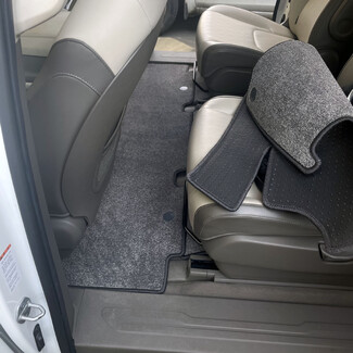 Ворсовые коврики на KIA Carnival IV 11 мест 2020&nbsp;-&nbsp;2026 в Омске