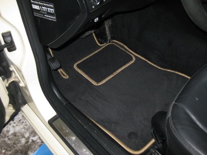 Ворсовые коврики на Mercedes E (W211) 2002 - 2009 в Омске