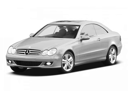 EVA коврики на Mercedes CLK (C209) 2002 - 2009 в Омске