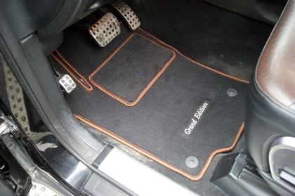 Ворсовые коврики на Mercedes GL (X164) 2006 - 2012 в Омске
