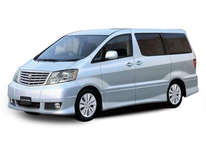 EVA коврики на Toyota Alphard (H10) 2002 - 2008 в Омске
