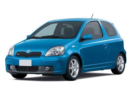 Ворсовые коврики на Toyota Vitz I 1998 - 2005 в Омске