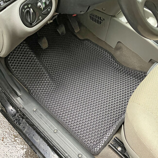 Ворсовые коврики на Lada (ВАЗ) Kalina 2004 - 2018 в Омске Ворсовые коврики на Lada (ВАЗ) Kalina 2004 - 2018 в Омске