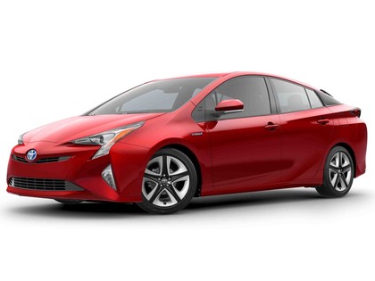 Ворсовые коврики на Toyota Prius (50) 2015 - 2023 в Омске